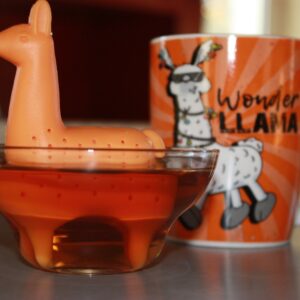 AFLA - Filtre à thé silicone lama